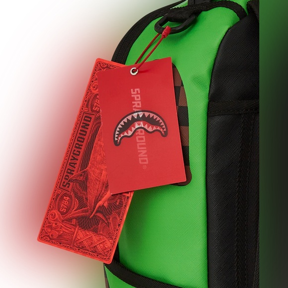 Sprayground GREEN MONEY BEAR DLXSV
BACKPACK - Picture 8 of 9